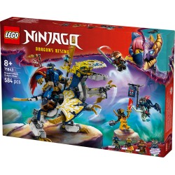 LEGO Ninjago 71843 Mech cavalca-drago di Rogue