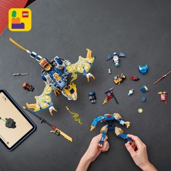 LEGO Ninjago 71843 Mech cavalca-drago di Rogue