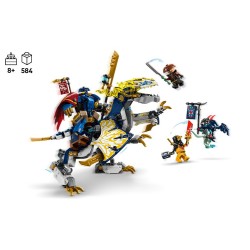 LEGO Ninjago 71843 Mech cavalca-drago di Rogue
