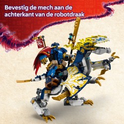 LEGO Ninjago 71843 Mech cavalca-drago di Rogue