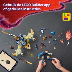 LEGO Ninjago 71843 Mech cavalca-drago di Rogue