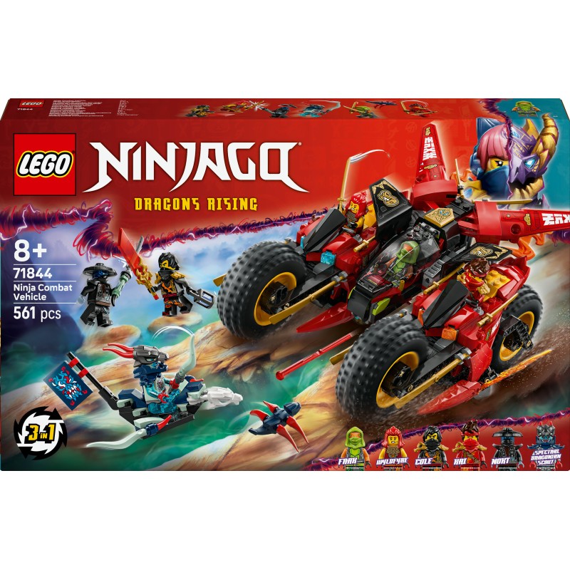 LEGO Ninjago 71844 Veicolo da combattimento Ninja LEGO Ninjago 71844 Veicolo da combattimento Ninja