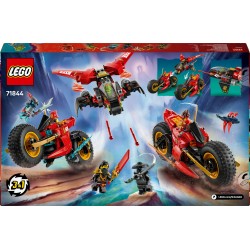 LEGO Ninjago 71844 Veicolo da combattimento Ninja