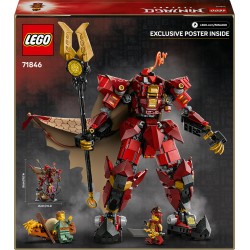 LEGO Ninjago 71846 Mech Cavaliere del Fuoco
