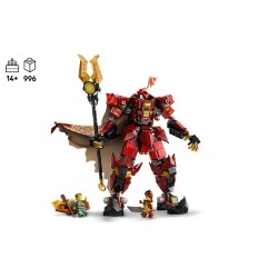 LEGO Ninjago 71846 Mech Cavaliere del Fuoco
