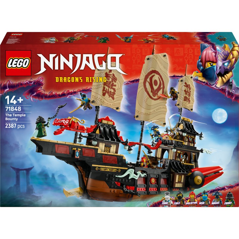 LEGO Ninjago 71848 Il Bounty del Tempio LEGO Ninjago 71848 Il Bounty del Tempio