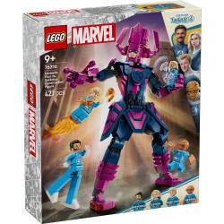 LEGO Marvel 76316 Fantastici Quattro contro personaggio costruibile di Galactus