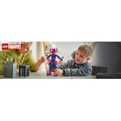 LEGO Marvel 76316 Fantastici Quattro contro personaggio costruibile di Galactus