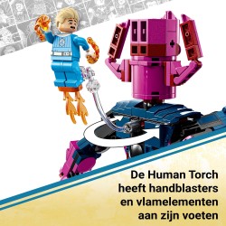 LEGO Marvel 76316 Fantastici Quattro contro personaggio costruibile di Galactus