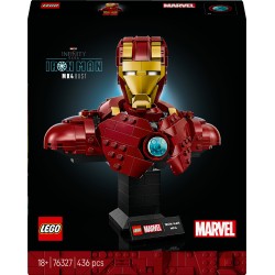 LEGO Marvel 76327 Busto di Iron Man MK4