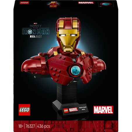 LEGO Marvel 76327 Busto di Iron Man MK4