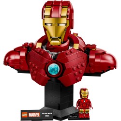 LEGO Marvel 76327 Busto di Iron Man MK4