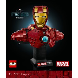 LEGO Marvel 76327 Busto di Iron Man MK4