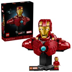 LEGO Marvel 76327 Busto di Iron Man MK4