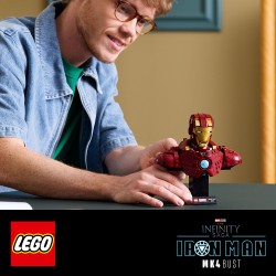 LEGO Marvel 76327 Busto di Iron Man MK4
