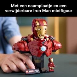 LEGO Marvel 76327 Busto di Iron Man MK4