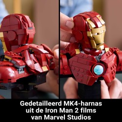 LEGO Marvel 76327 Busto di Iron Man MK4