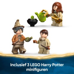 LEGO Harry Potter 76445 Castello di Hogwarts: lezione di erbologia