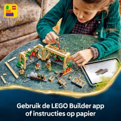 LEGO Harry Potter 76445 Castello di Hogwarts: lezione di erbologia