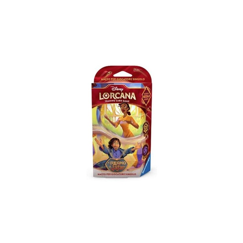 Ravensburger Tcg - Lorcana - Il Regno Di Jafar - Starter Deck: Ambra/Ametista (Ita) Ravensburger Tcg - Lorcana - Il Regno Di Jafar - Starter Deck: Ambra/Ametista (Ita)