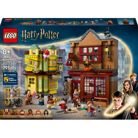 LEGO Harry Potter 76452 Accessori di Prima Qualità per il Quidditch e Gelateria