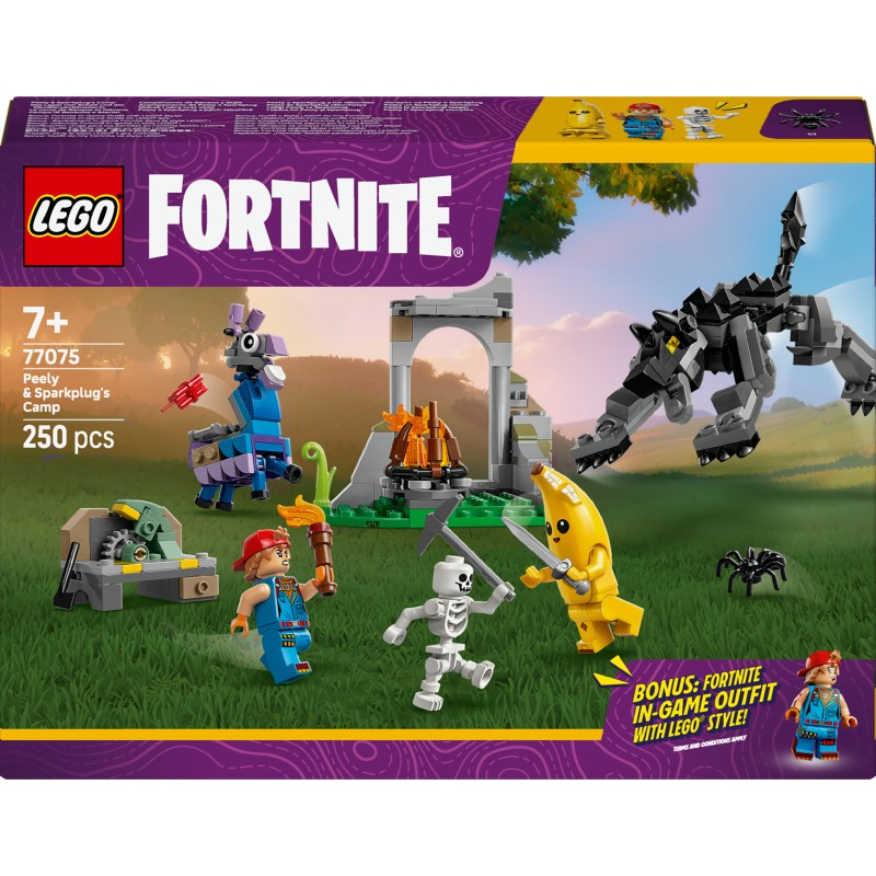 LEGO Fortnite 77075 Campo di Bananita e Starter LEGO Fortnite 77075 Campo di Bananita e Starter