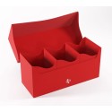 Gamegenic - Triplo Porta Mazzo XL - 300+ Carte - Red