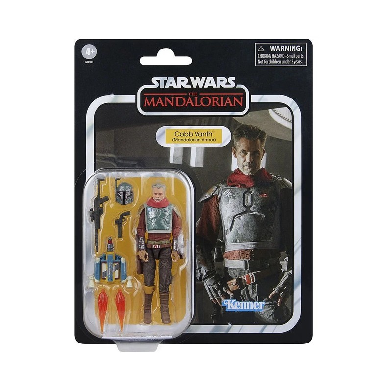 Hasbro Kenner Vintage Collection - Star Wars - The Mandalorian - Cobb Vanth (Mandalorian Armor) Hasbro Kenner Vintage Collection - Star Wars - The Mandalorian - Cobb Vanth (Mandalorian Armor)