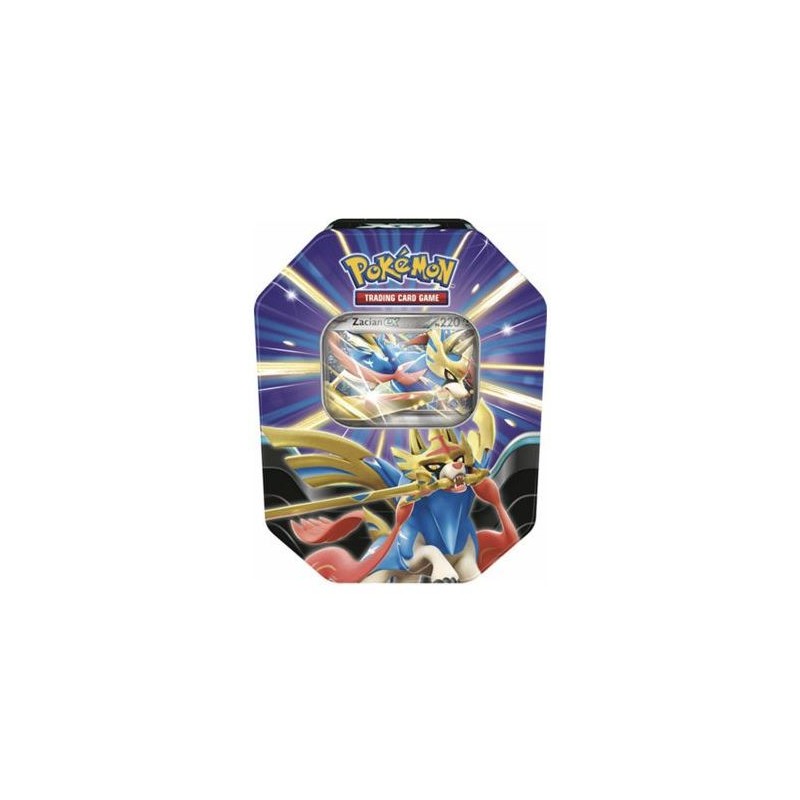 Pokemon - Tin Da Collezione Leggende Sovrane 2025 - Zacian Ex Pokemon - Tin Da Collezione Leggende Sovrane 2025 - Zacian Ex