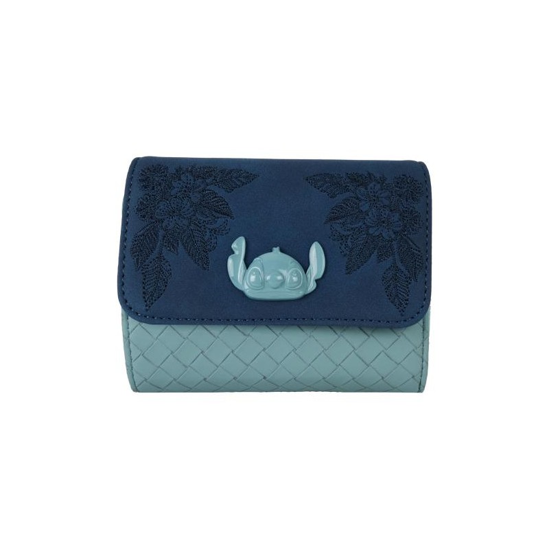 Loungefly Disney - Lilo e Stitch - Portafoglio Embroidered WDWA3307 Loungefly Disney - Lilo e Stitch - Portafoglio Embroidered WDWA3307