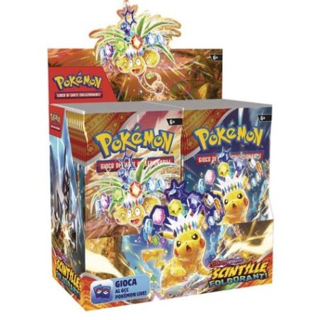Pokemon - Scarlatto e Violetto - Scintille Folgoranti - Box 36 Booster (ITA)