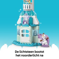 Annas und Elsas Party im Eispalast