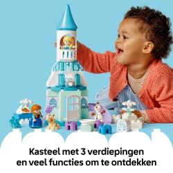 Annas und Elsas Party im Eispalast