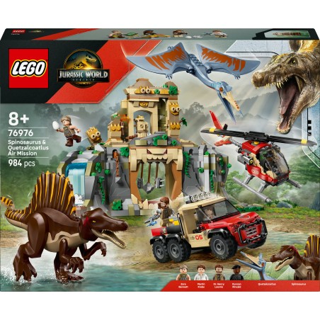 Spinosaurus & Quetzalcoatlus Air Mission