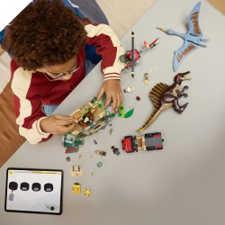 LEGO Jurassic World 76976 Missione aerea con Spinosauro e Quetzalcoatlus