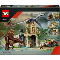 LEGO Jurassic World 76976 Missione aerea con Spinosauro e Quetzalcoatlus