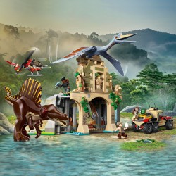 Spinosaurier & Quetzalcoatlus: Hubschrauber-Einsatz