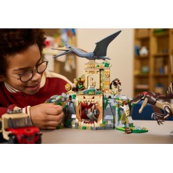 LEGO Jurassic World 76976 Missione aerea con Spinosauro e Quetzalcoatlus