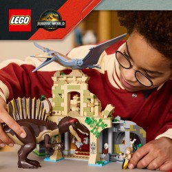 LEGO Jurassic World 76976 Missione aerea con Spinosauro e Quetzalcoatlus