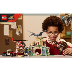 LEGO Jurassic World 76976 Missione aerea con Spinosauro e Quetzalcoatlus