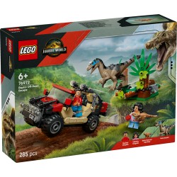 LEGO Jurassic World 76972 Fuga dal Raptor sul fuoristrada