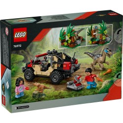 LEGO Jurassic World 76972 Fuga dal Raptor sul fuoristrada