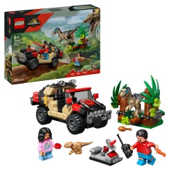 LEGO Jurassic World 76972 Fuga dal Raptor sul fuoristrada