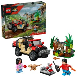 LEGO Jurassic World 76972 Fuga dal Raptor sul fuoristrada