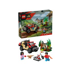 LEGO Jurassic World 76972 Fuga dal Raptor sul fuoristrada