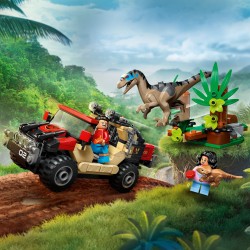 LEGO Jurassic World 76972 Fuga dal Raptor sul fuoristrada