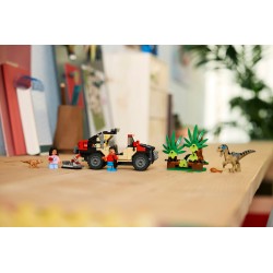 LEGO Jurassic World 76972 Fuga dal Raptor sul fuoristrada