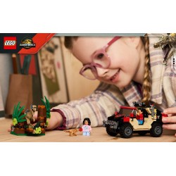 LEGO Jurassic World 76972 Fuga dal Raptor sul fuoristrada