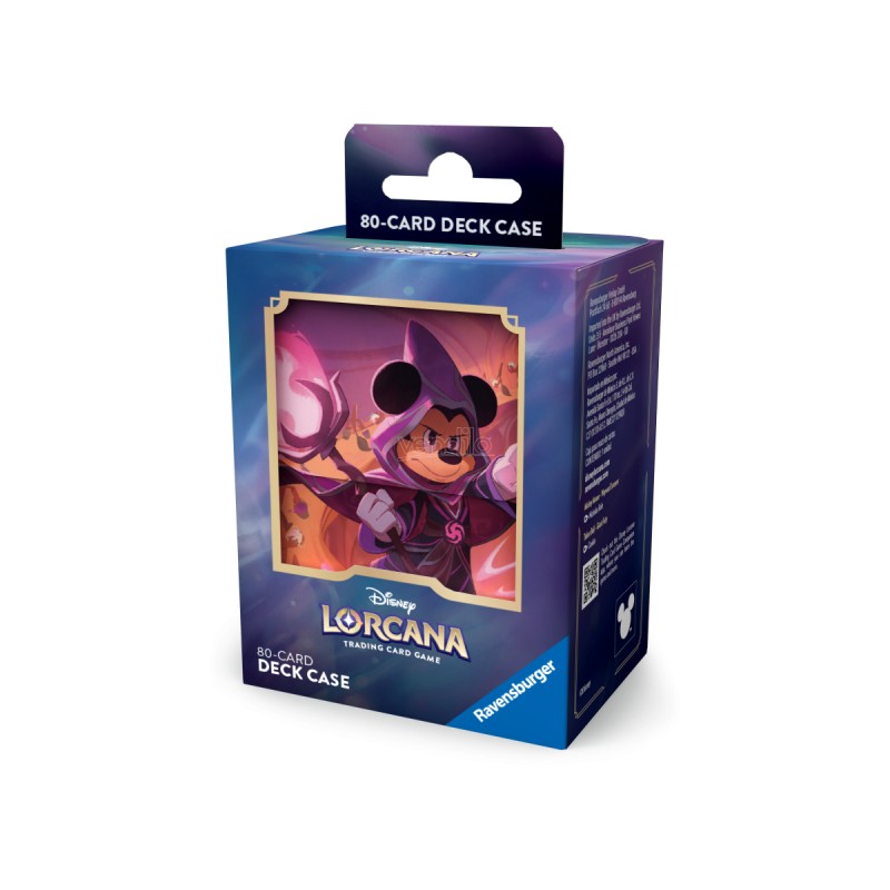 Ravensburge Tgc - Lorcana - Deck Box - Mickey Mouse - Regno di Jafar Ravensburge Tgc - Lorcana - Deck Box - Mickey Mouse - Regno di Jafar