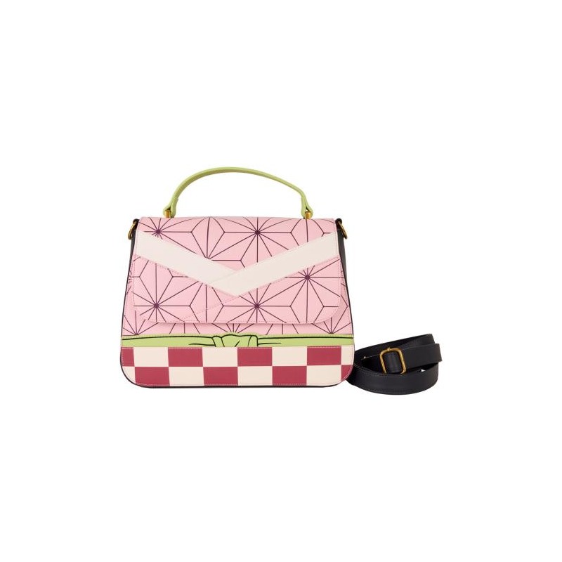 Loungefly - Demon Slayer - Borsa a Tracolla Nezuko Kamado DMSTB0002 Loungefly - Demon Slayer - Borsa a Tracolla Nezuko Kamado DMSTB0002